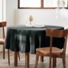 Nappe ronde 180 cm Gaze de Coton Terra Sapin