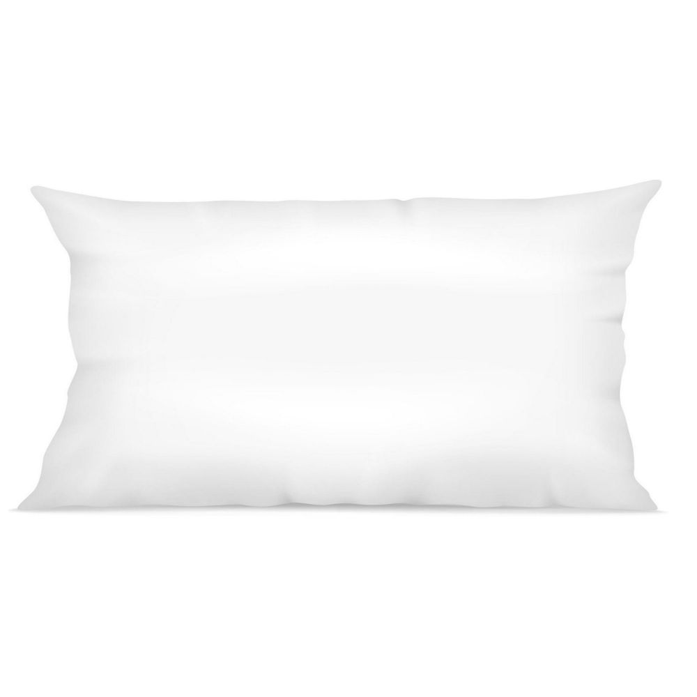 Oreiller Percale de Coton fabrication Française Blanc 50 x 70 cm