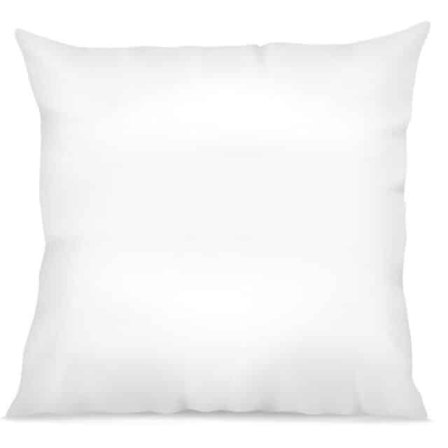 Oreiller Bio fabrication Française Coton Bio Blanc 60 x 60 cm