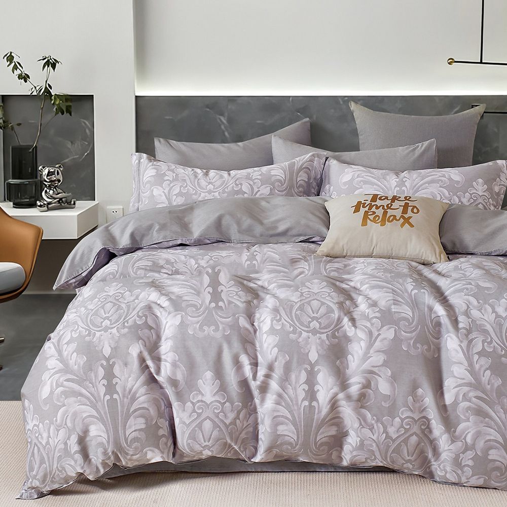Parure de lit Percale de Coton Barceline Multicolore 220 x 240 cm