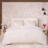 Parure de lit Gaze de Coton Lavé Ecru Naturel 240 x 260 cm