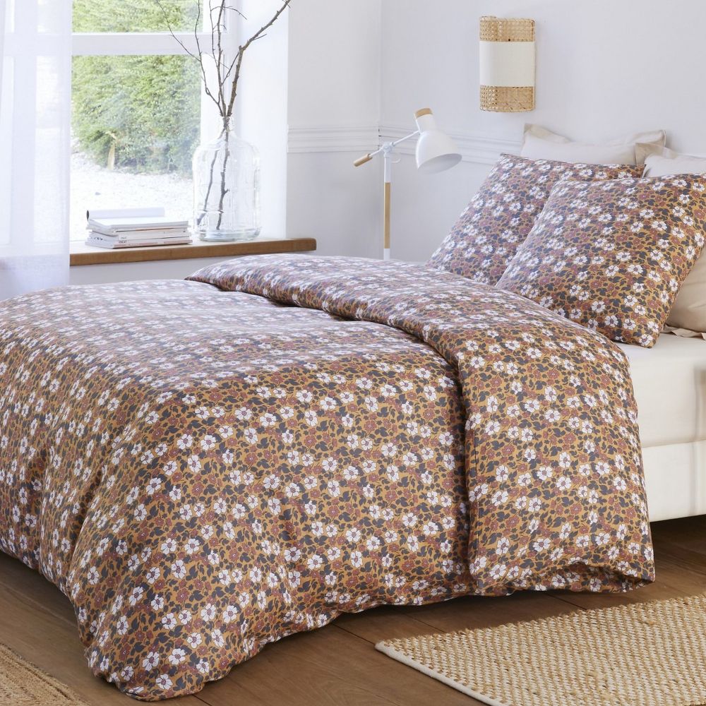 Parure de lit Gaze de Coton Vérone Multicolore 240 x 260 cm — vue 2