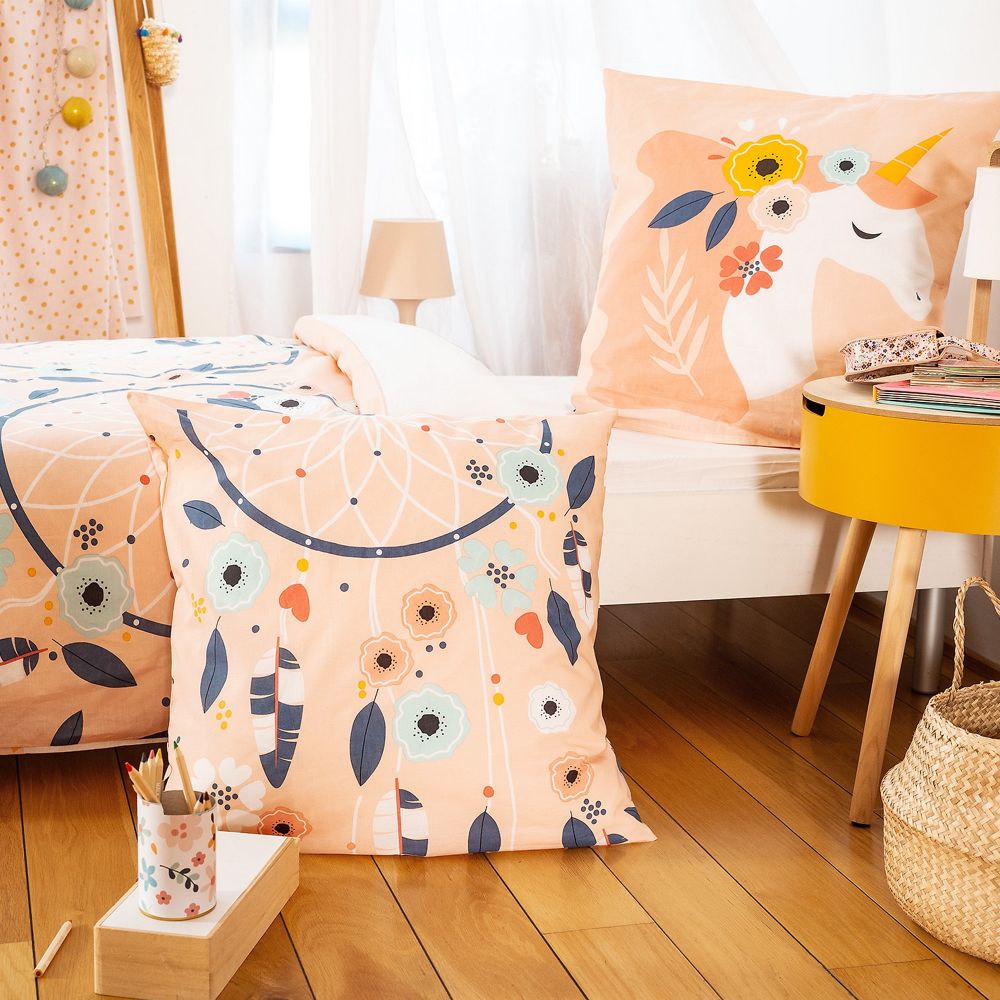 Parure de lit enfant Coton Prunellia Multicolore 140 x 200 cm — vue 4