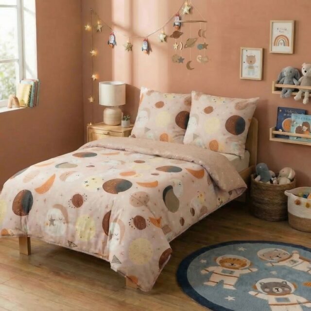 Parure de lit enfant Coton Celestine Multicolore 220 x 240 cm