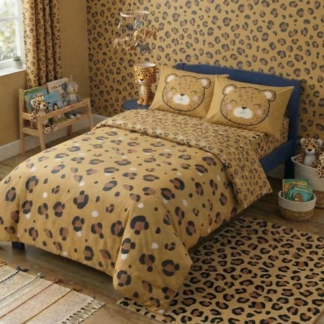 Parure de lit enfant Coton Lena Multicolore 220 x 240 cm
