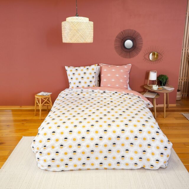 Parure de lit enfant Coton Terramea Multicolore 220 x 240 cm