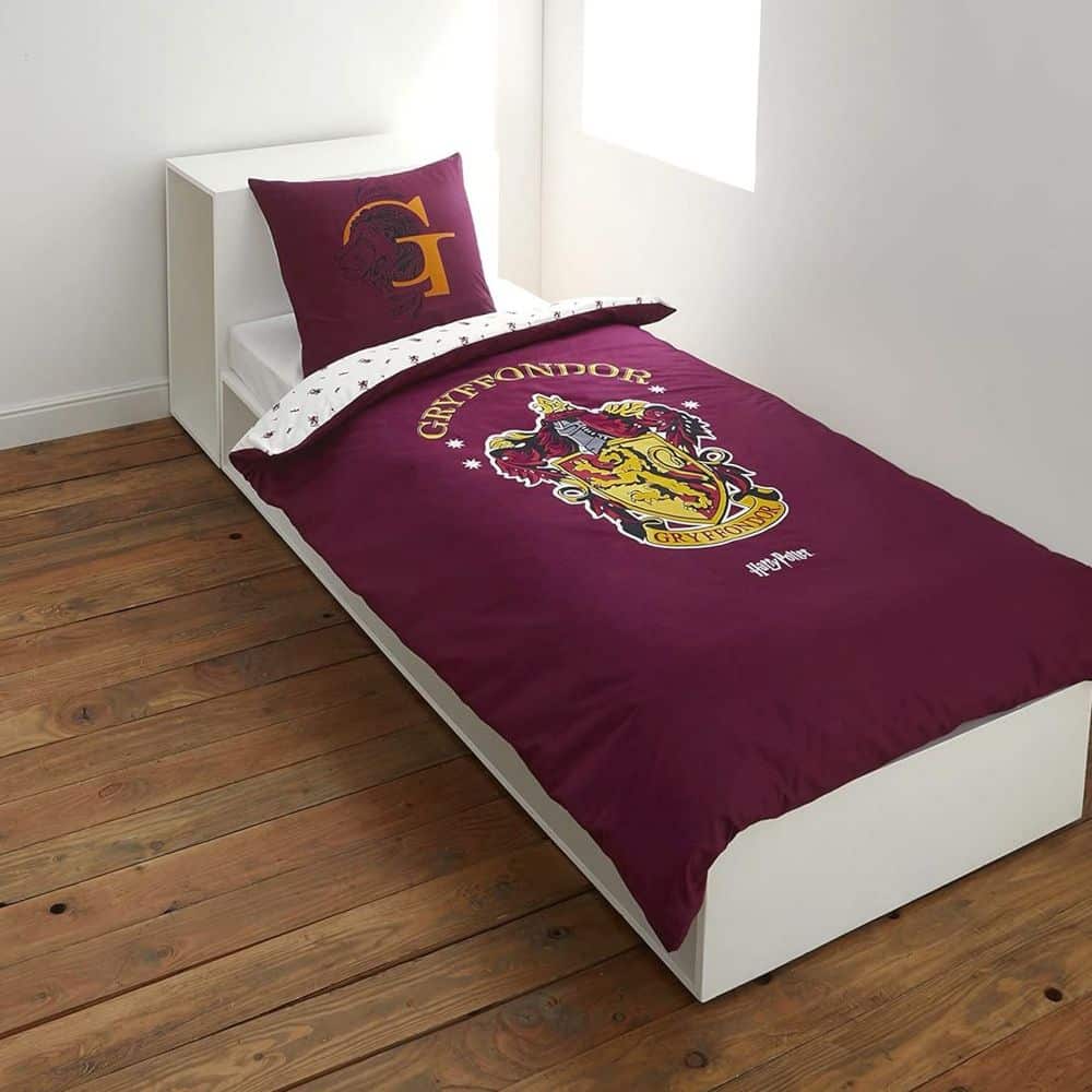 Parure de lit enfant Reversible Coton Gryffondor Rouge 140 x 200 cm — vue 6