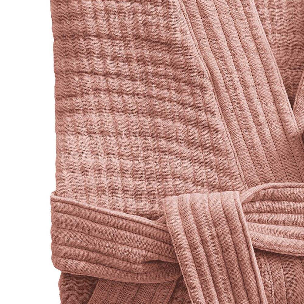 Peignoir de bain S/M Gaze de Coton Rose S/M cm — vue 2