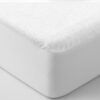 Protège matelas Coton Bouclette éponge – Imperméable Blanc 180 x 200 cm