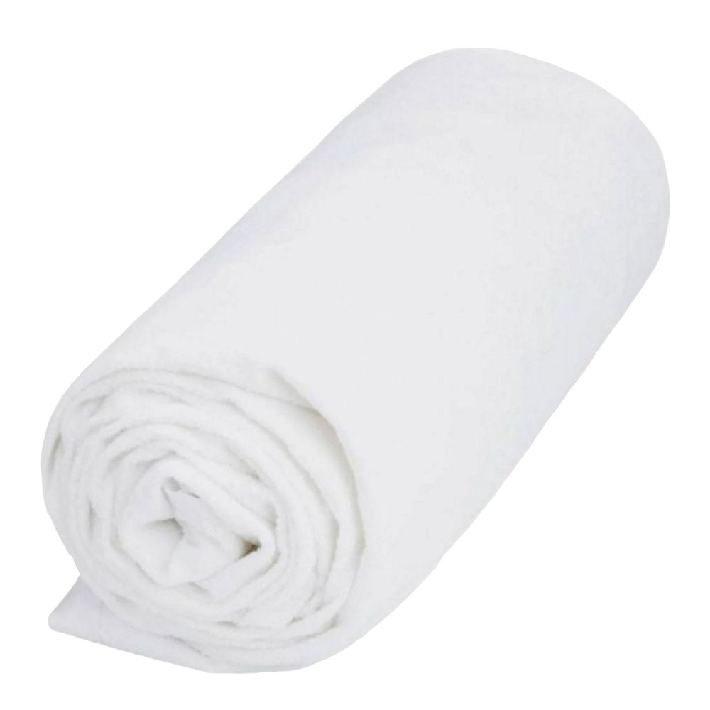 Protège matelas bouclette imperméable Polycoton Blanc 180 x 200 cm — vue 2