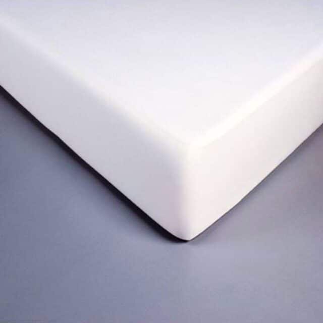 Protège matelas bouclette imperméable Polycoton Blanc 180 x 200 cm