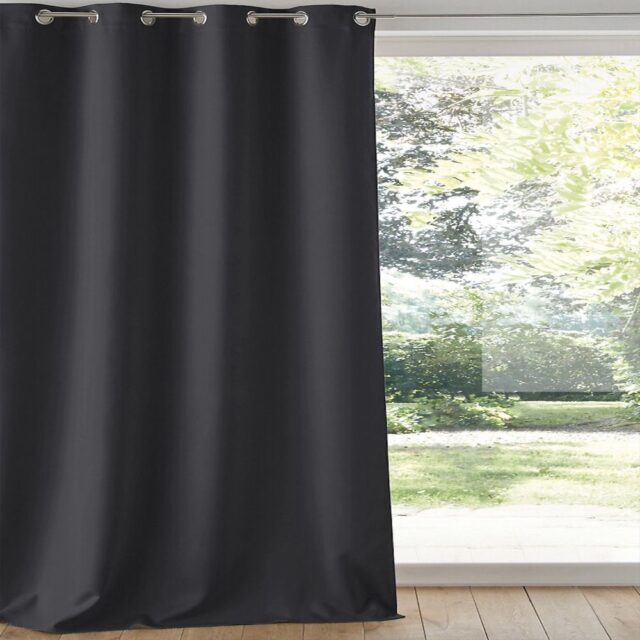Rideau doublure thermique Polyester Ombre 135 x 260 cm