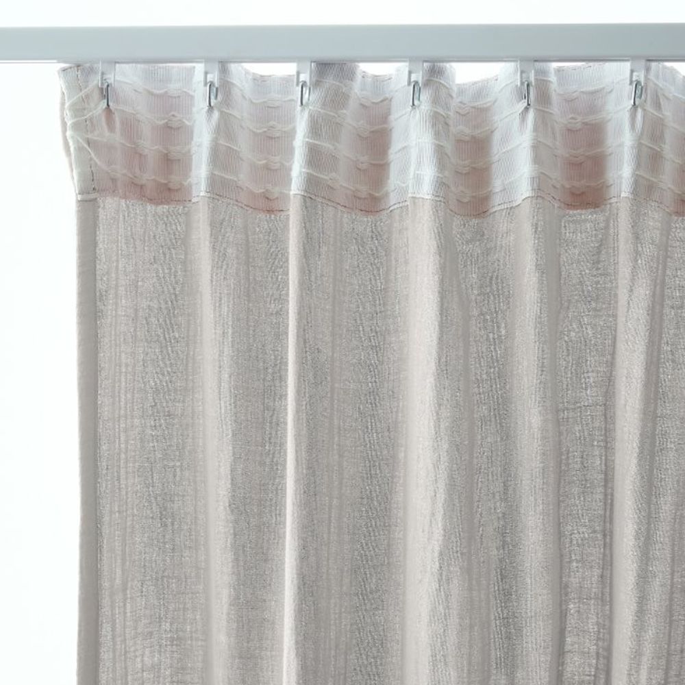 Rideau galon fronceur Gaze de Coton Nuage 140 x 240 cm — vue 2