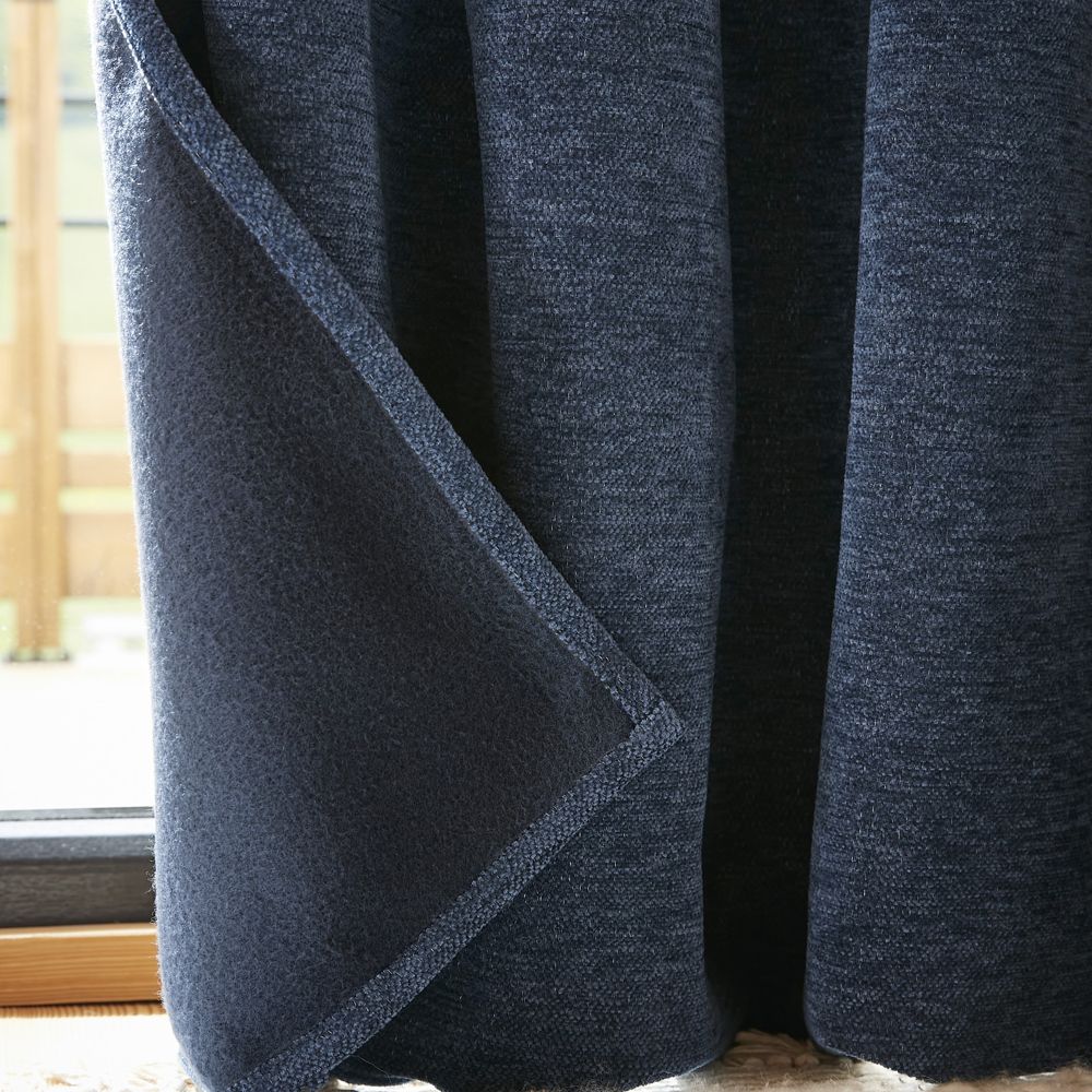 Rideau galon fronceur + polaire Polyester Minuit 140 x 260 cm — vue 5