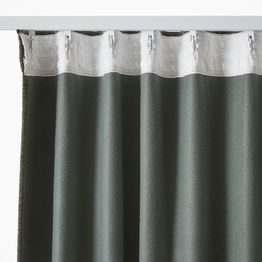 Rideau galon fronceur + polaire Polyester Romarin 140 x 260 cm — vue 4