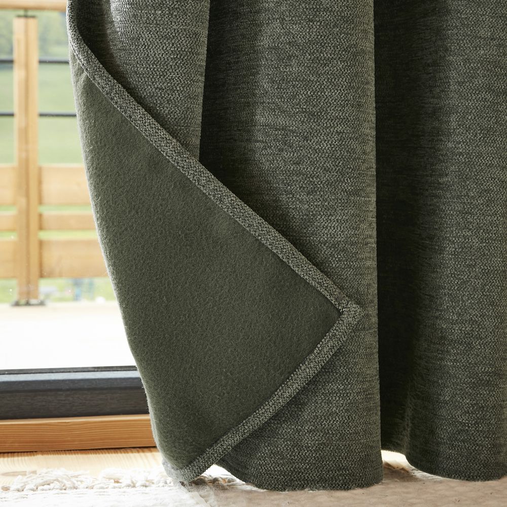 Rideau galon fronceur + polaire Polyester Romarin 140 x 260 cm — vue 5