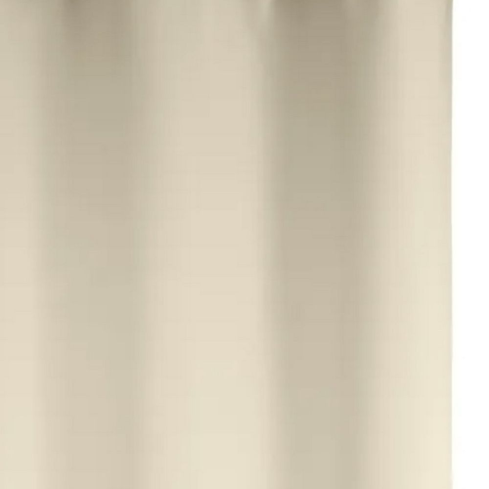Rideau occultant Polyester Beige 140 x 260 cm — vue 2