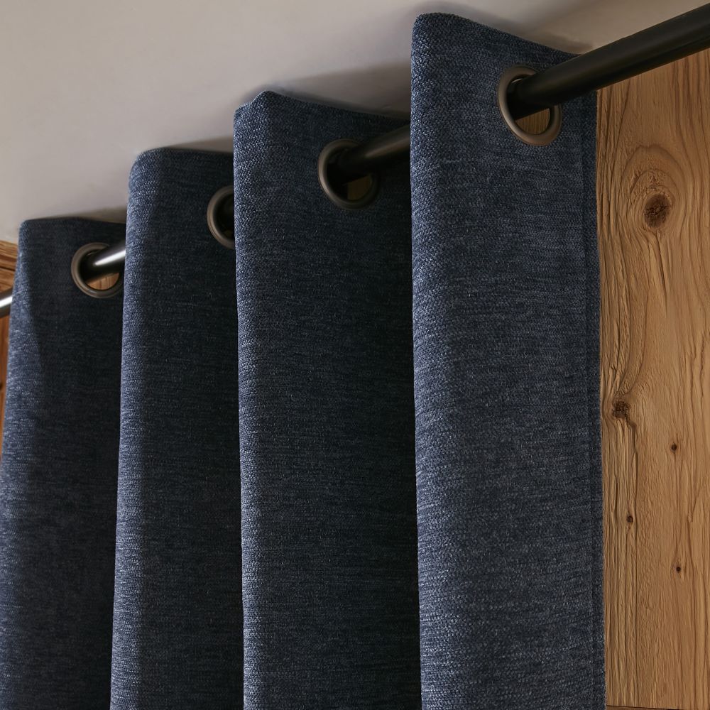 Rideau occultant polaire Polyester Minuit 140 x 180 cm — vue 2