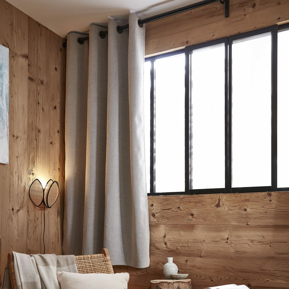 Rideau occultant polaire Polyester Pampa 140 x 180 cm
