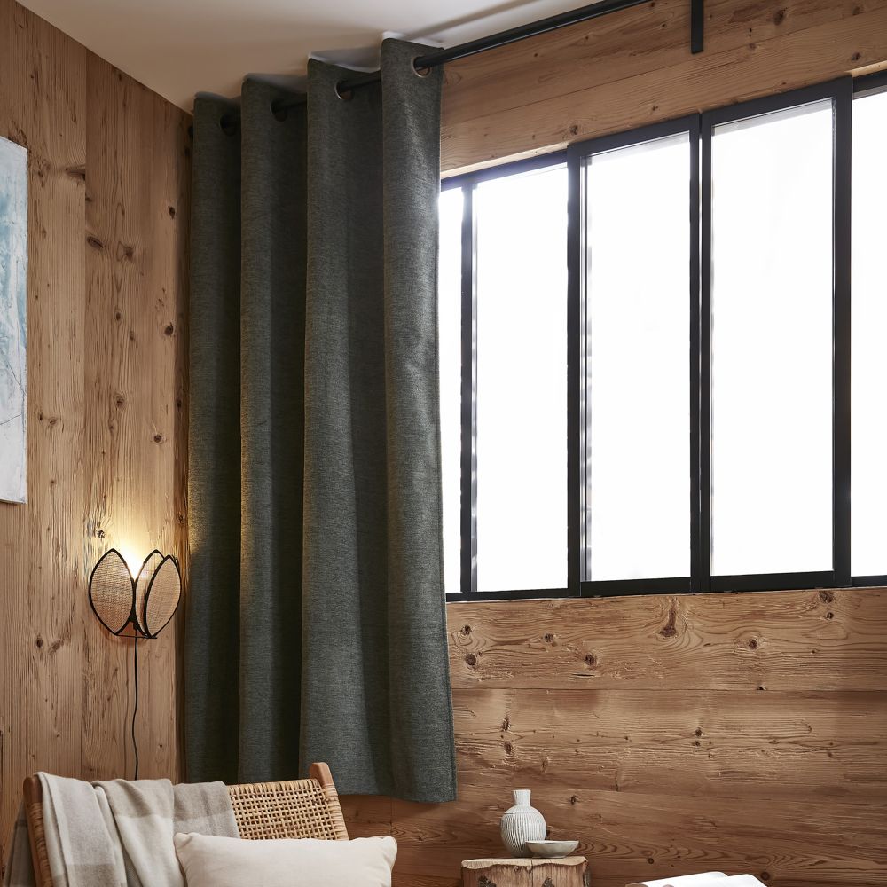 Rideau occultant polaire Polyester Romarin 140 x 180 cm