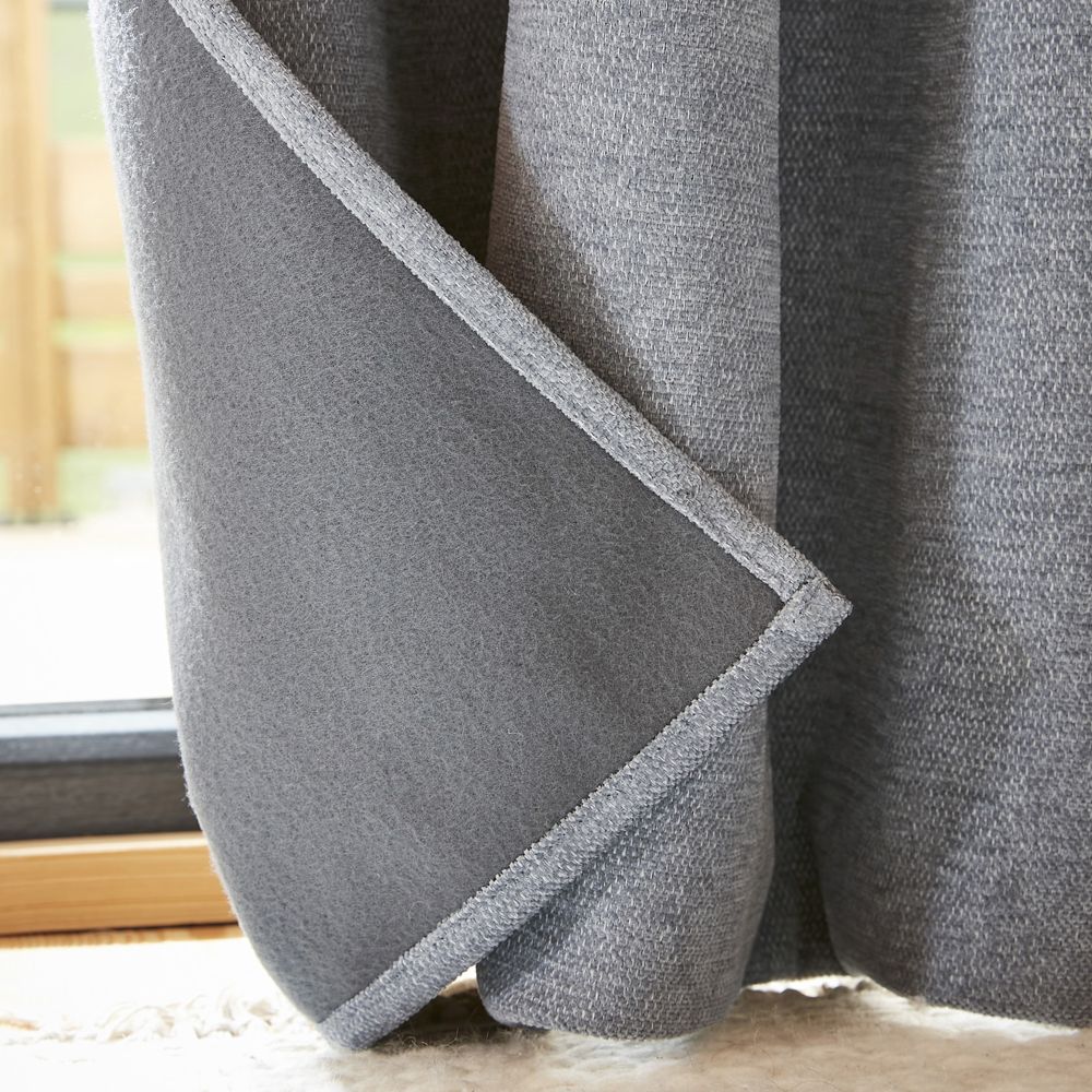 Rideau occultant polaire Polyester Titane 140 x 180 cm — vue 3