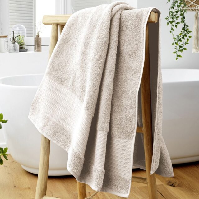 Serviette de bain Coton Pampa 90 x 150 cm