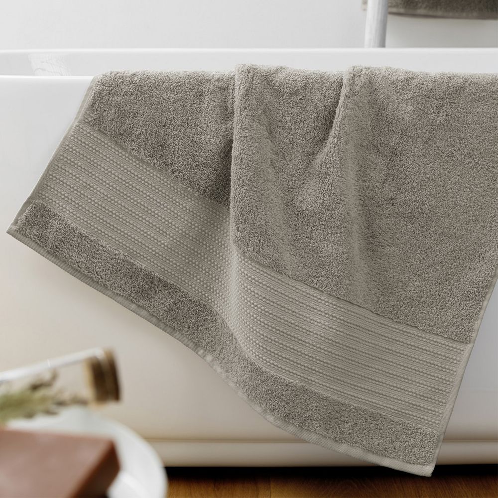 Serviette de douche Coton Argile 70 x 130 cm
