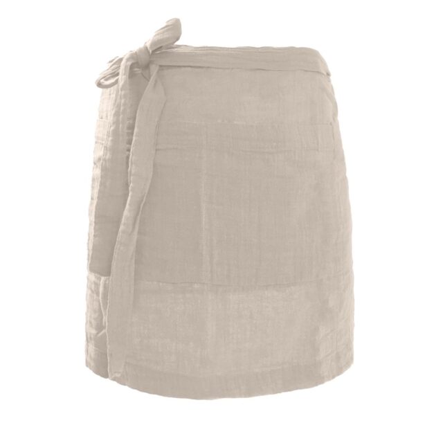 Tablier Gaze de coton Naturel 45 x 80 cm