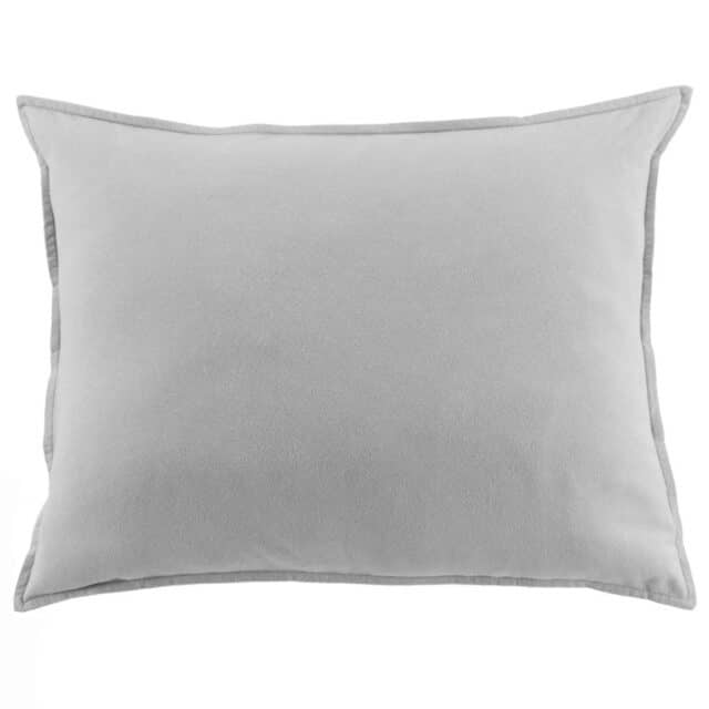 Taie d'oreiller Flanelle de Coton Brume 50 x 70 cm