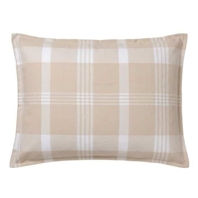 Taie d'oreiller Flanelle de Coton Serena Multicolore 50 x 70 cm