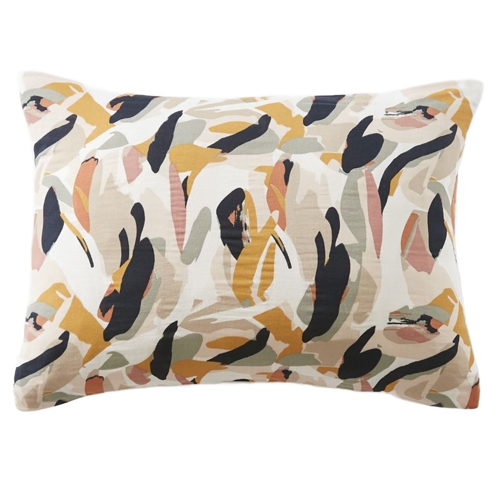 Taie d'oreiller Gaze de Coton Lucia Multicolore 50 x 70 cm