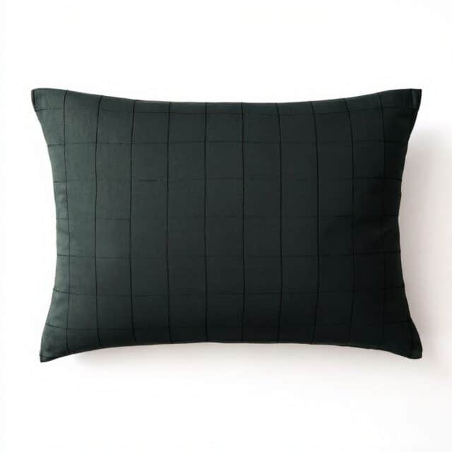 Taie d'oreiller Gaze de Coton Terra harmonie Sapin 50 x 70 cm