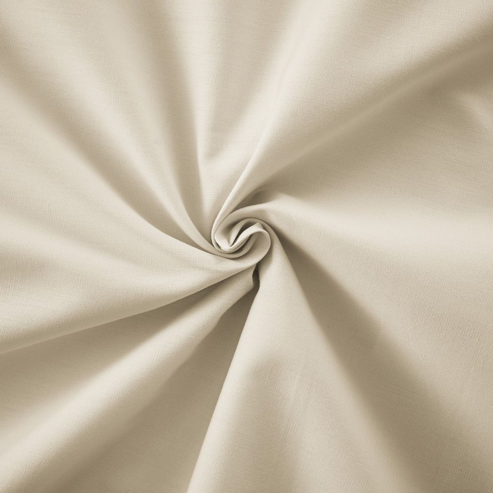 Taie d'oreiller Percale de Coton Sable 50 x 70 cm — vue 3