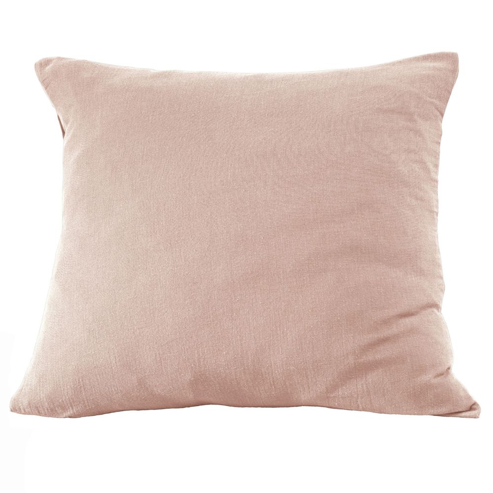Taie d'oreiller Gaze de coton Guimauve 60 x 60 cm