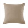 Taie d'oreiller Gaze de Coton Iris Ficelle 60 x 60 cm