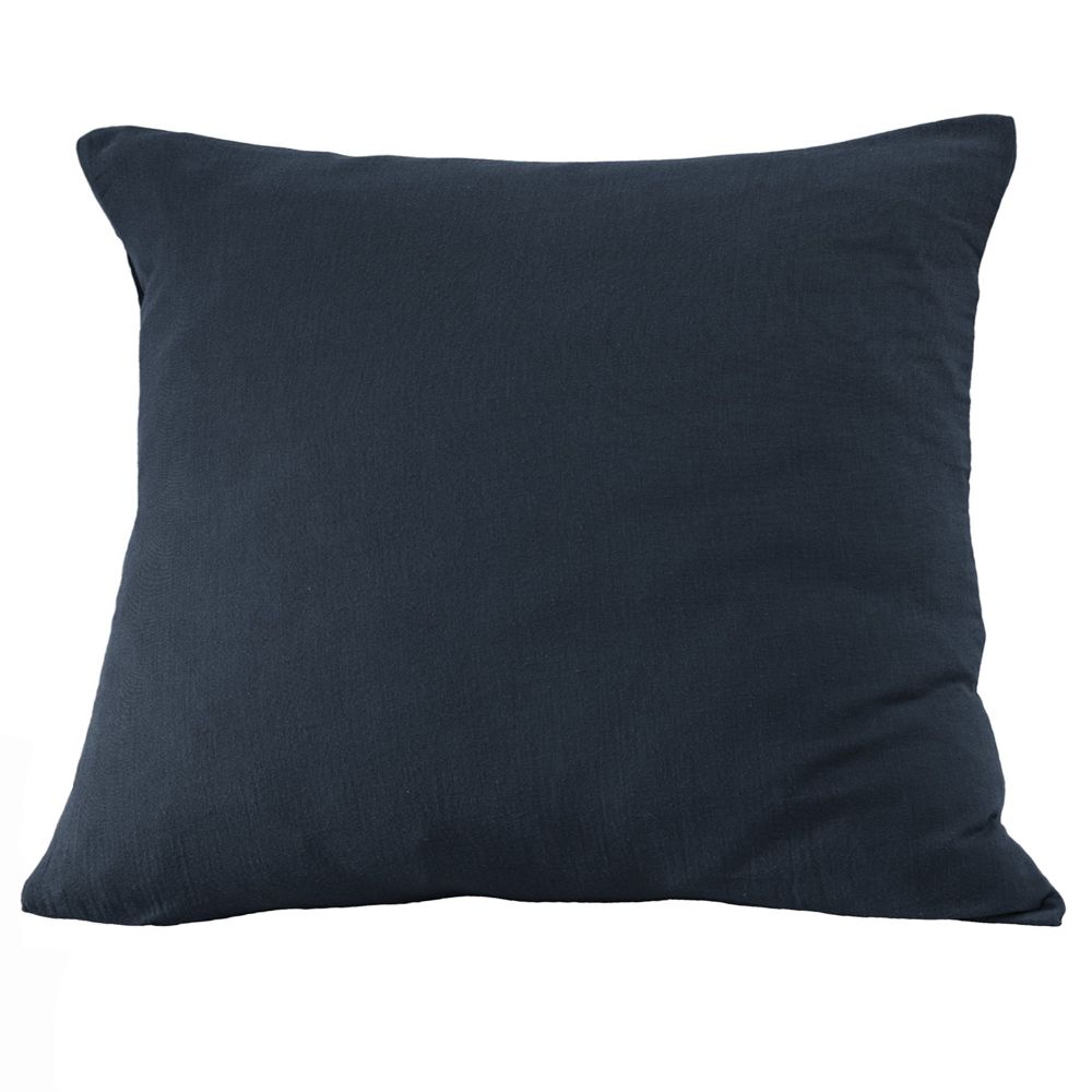 Taie d'oreiller Gaze de coton Minuit 60 x 60 cm
