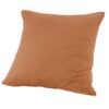 Taie d'oreiller Gaze de Coton Terra Abricot 60 x 60 cm
