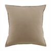 Taie d'oreiller Flanelle de Coton Jasmine Ficelle 63 x 63 cm