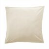 Taie d'oreiller Percale de Coton Sable 65 x 65 cm
