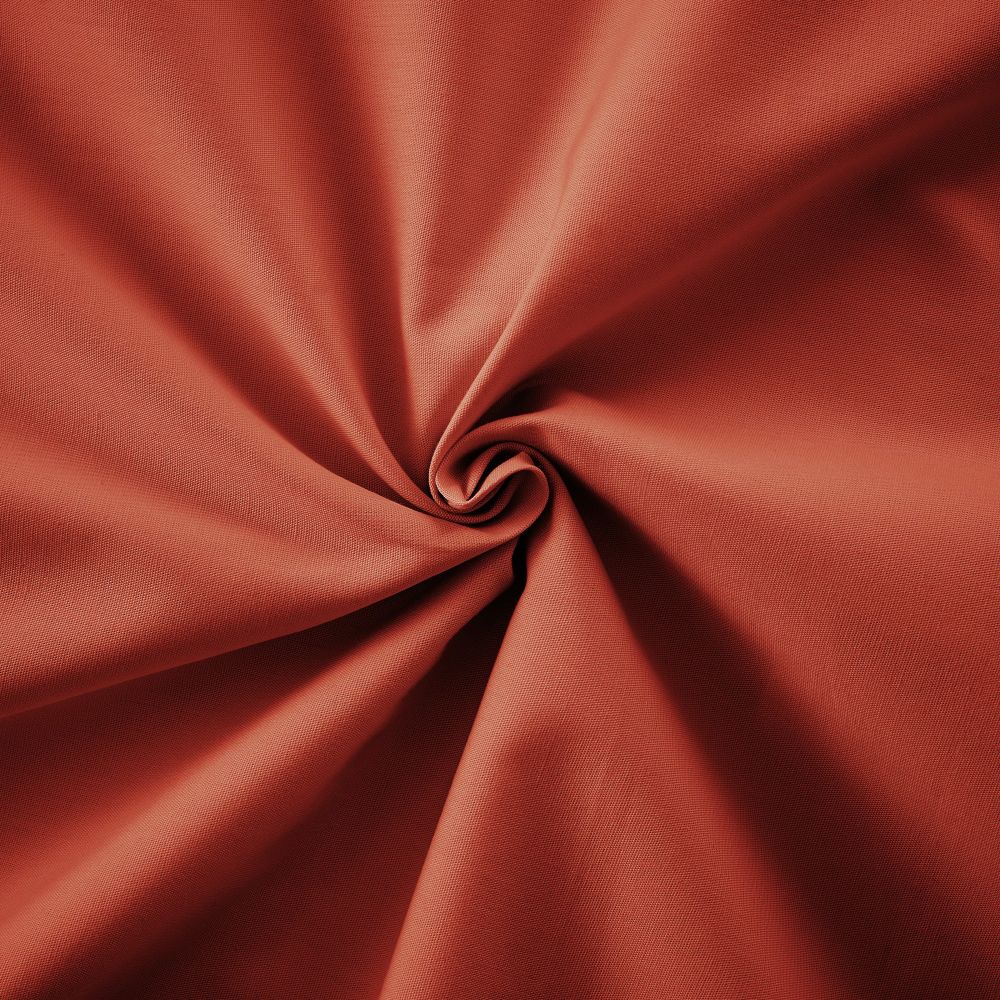 Taie d'oreiller Percale de Coton Terre De Sienne 65 x 65 cm — vue 3