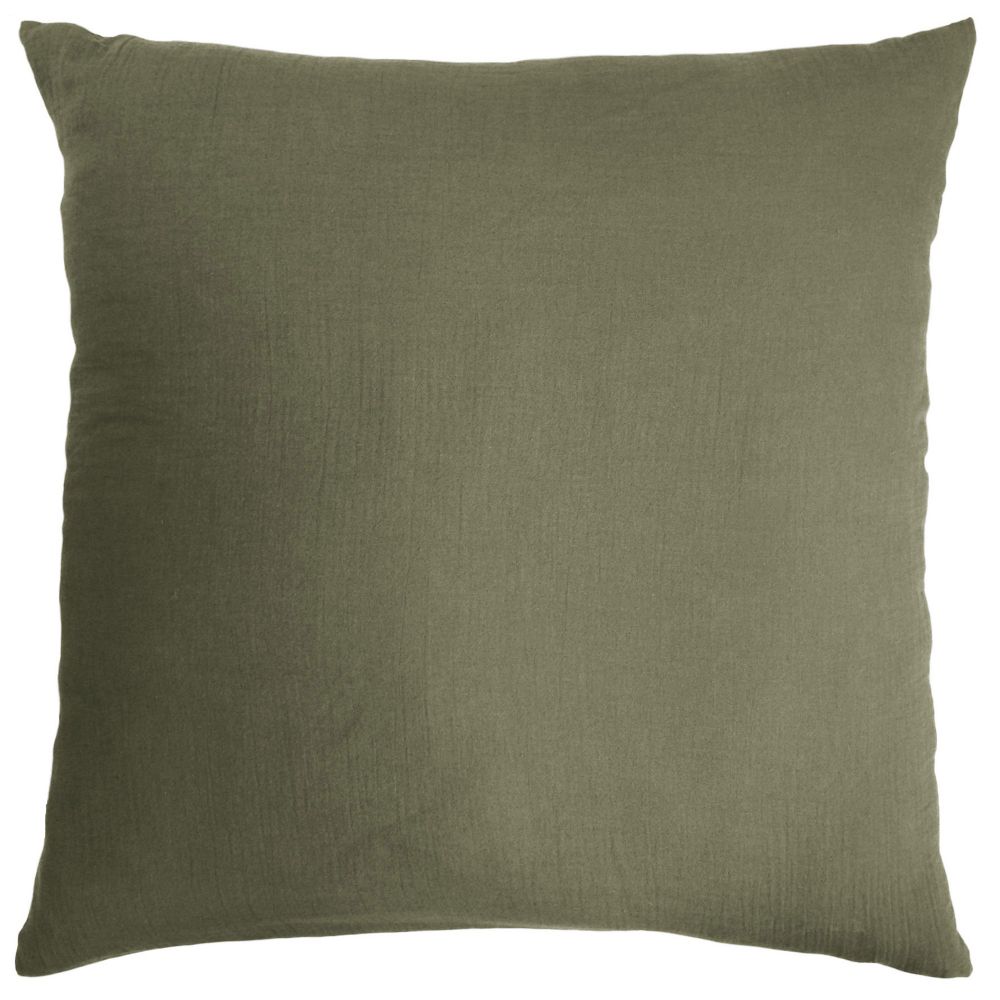Taie d'oreiller Gaze de Coton Terra Romarin 80 x 80 cm — vue 2