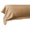 Taie de traversin Lyocell Camel 43 x 185 cm