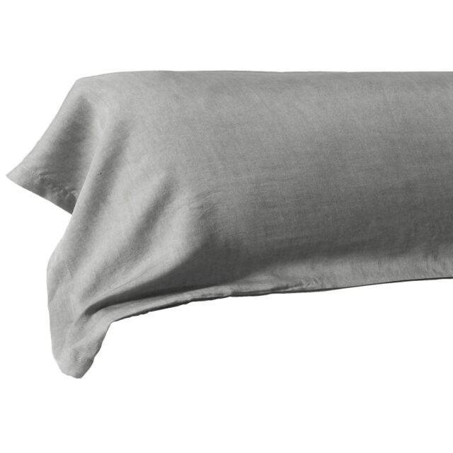 Taie de traversin Lyocell Granit 43 x 185 cm