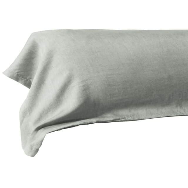 Taie de traversin Lyocell Lichen 43 x 185 cm