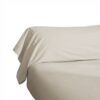 Taie de traversin Percale de Coton Sable 43 x 185 cm