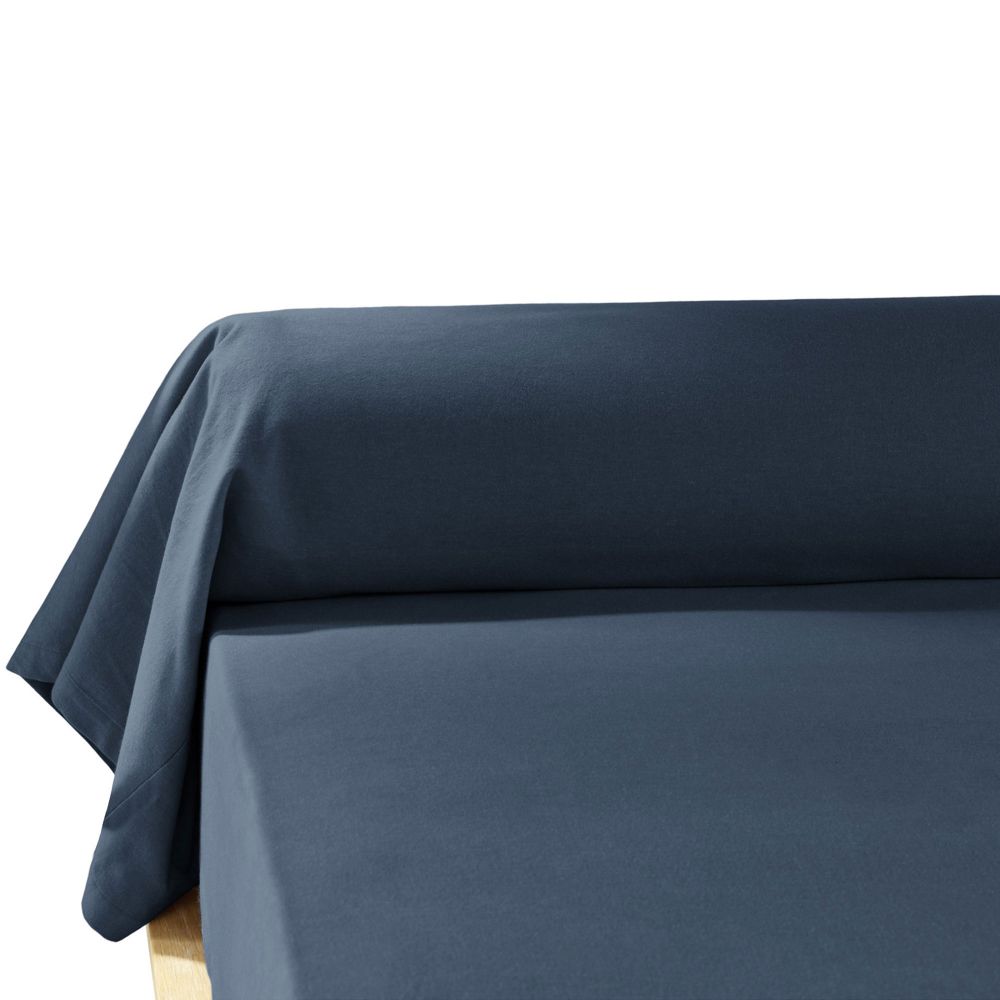Taie de Traversin Flanelle de Coton Nuit 85 x 185 cm