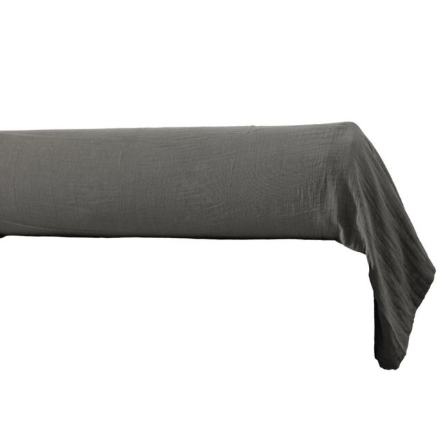 Taie de traversin Gaze de coton Granit 85 x 185 cm