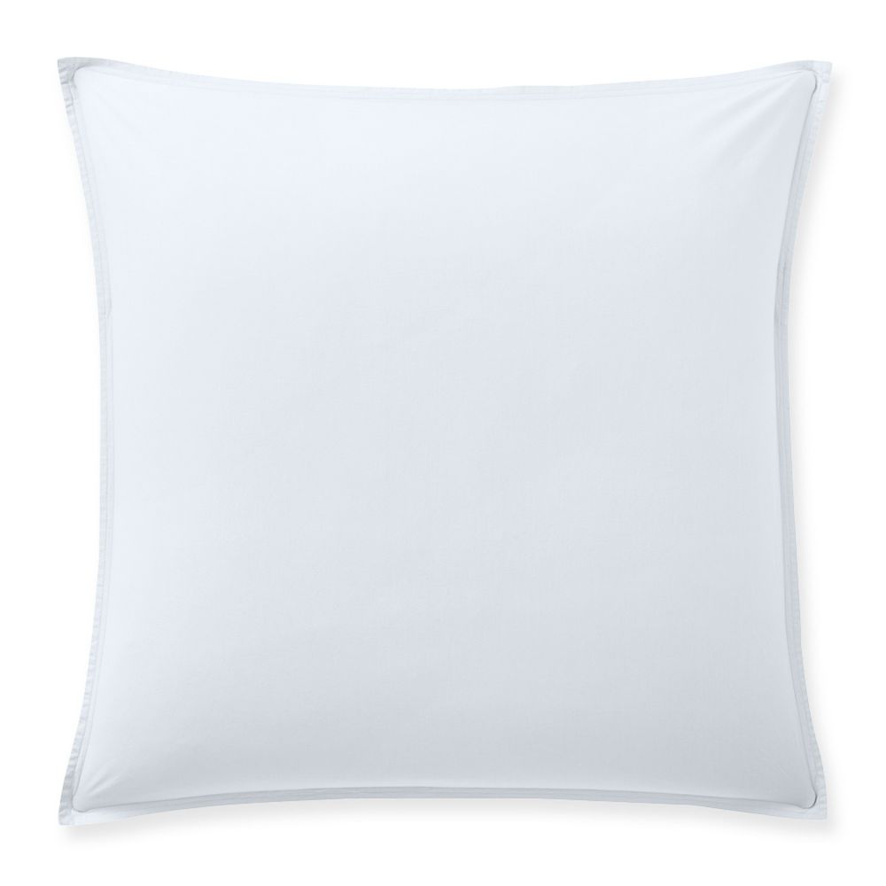 Taie d’oreiller Percale de Coton Blanc Nuage 65 x 65 cm