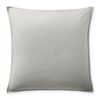 Taie d’oreiller Percale de Coton Gris Perle 65 x 65 cm