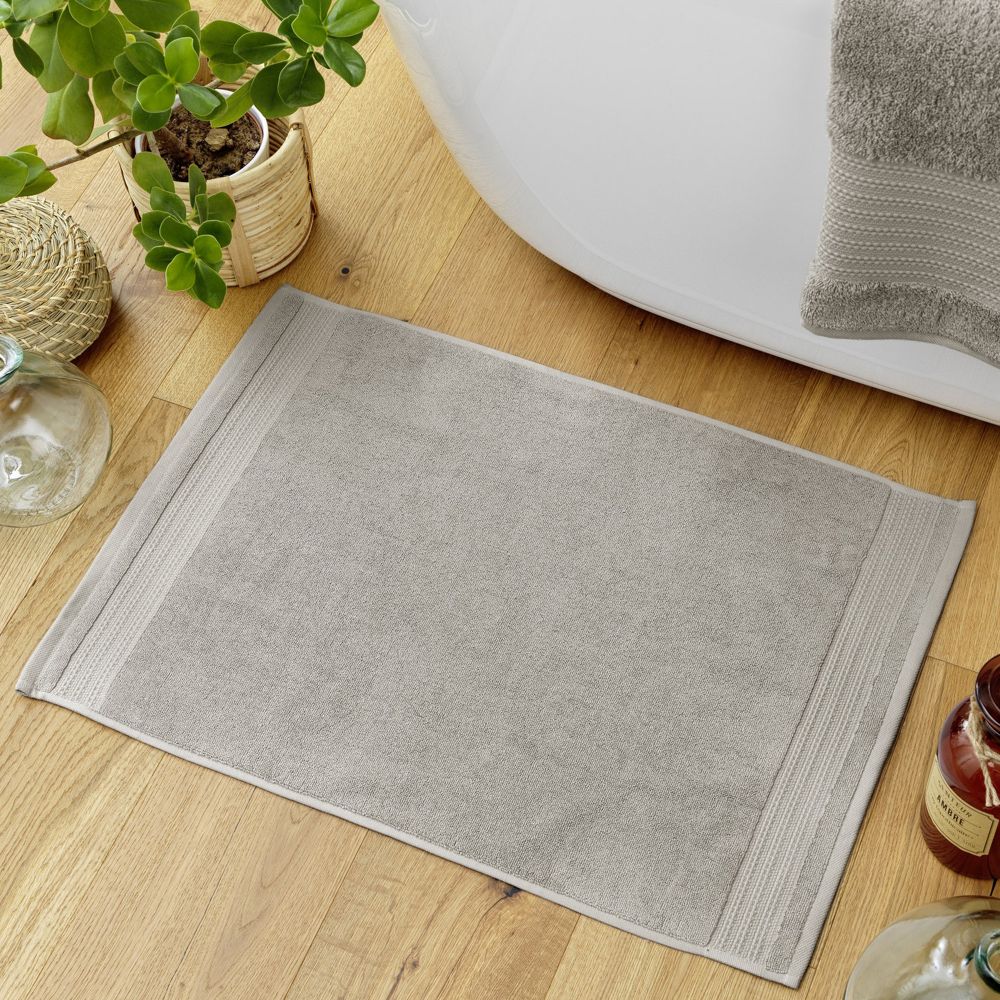 Tapis de bain Coton Argile 50 x 70 cm
